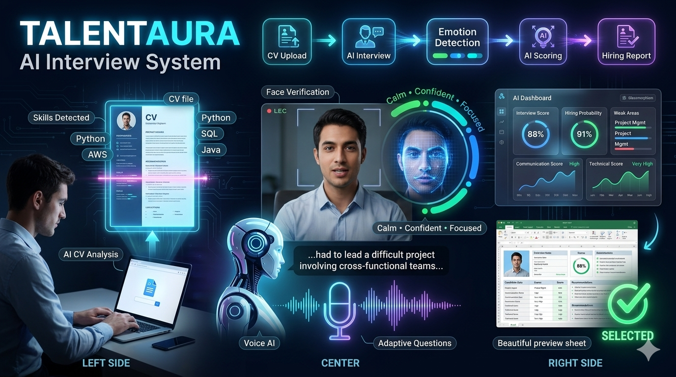 TalentAura AI Interview System